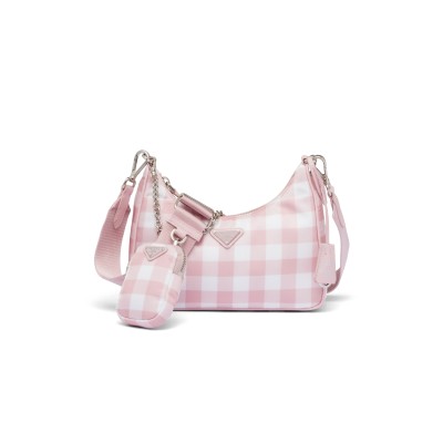 PRADA RE-EDITION 2005 PRINTED RE-NYLON BAG 1BH204 (22*12*6cm) 